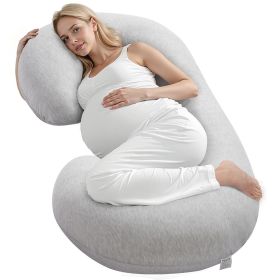 Pregnancy Pillow C-Shaped Full Body Maternity Pillow Ultra-Soft and Breathable